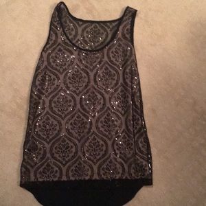 Sequined tank!